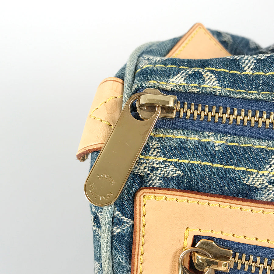 LOUIS VUITTON Monogram Denim Neo Speedy M95019 Hand bag