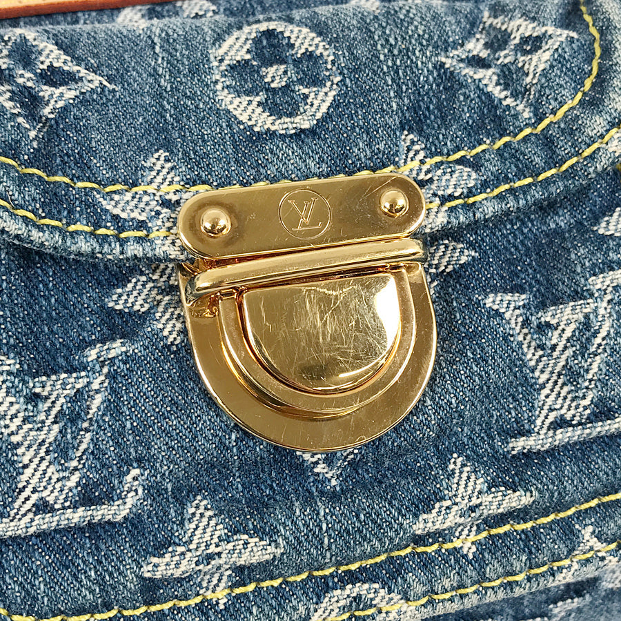 LOUIS VUITTON Monogram Denim Neo Speedy M95019 Hand bag
