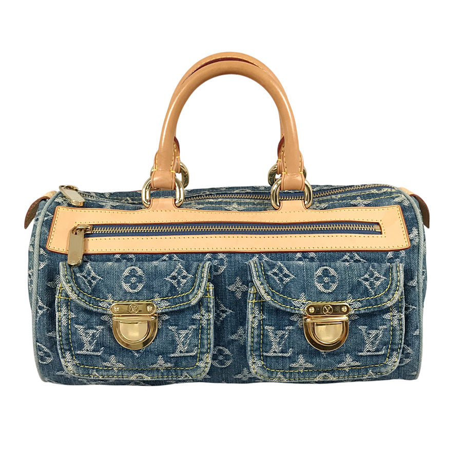 LOUIS VUITTON Monogram Denim Neo Speedy M95019 Hand bag