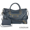BALENCIAGA City Classic Metallic Edge 390154 Hand bag