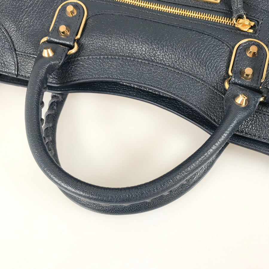 BALENCIAGA City Classic Metallic Edge 390154 Hand bag