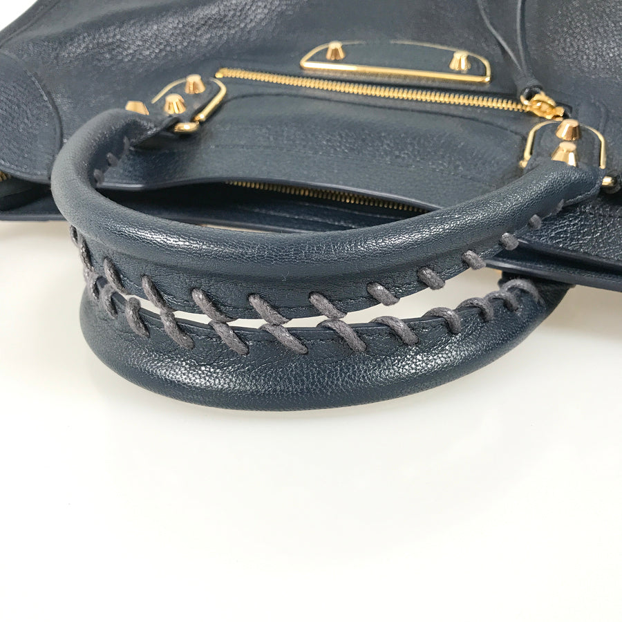 BALENCIAGA City Classic Metallic Edge 390154 Hand bag
