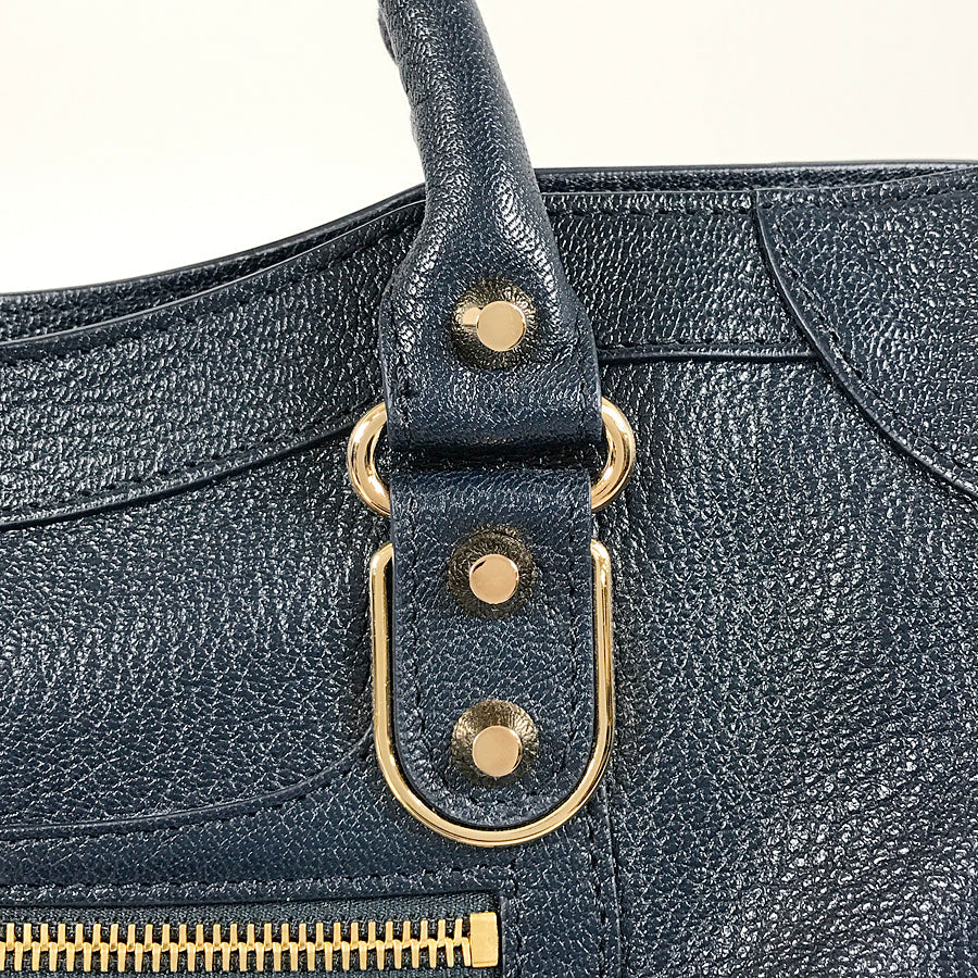 BALENCIAGA City Classic Metallic Edge 390154 Hand bag