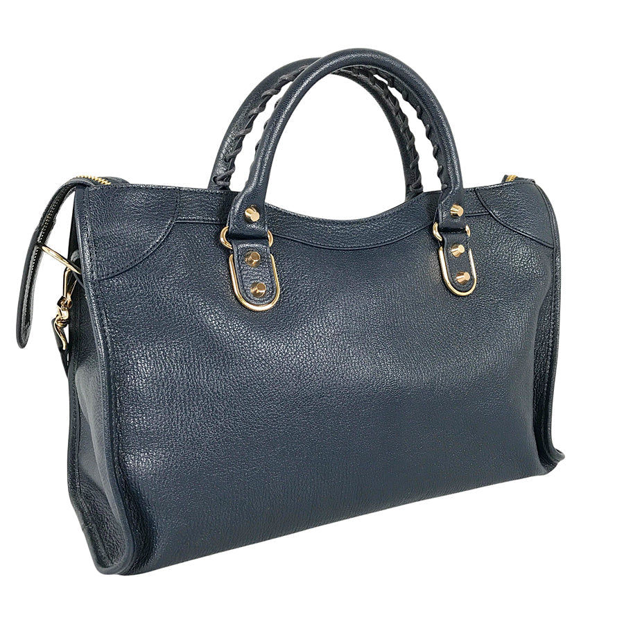 BALENCIAGA City Classic Metallic Edge 390154 Hand bag