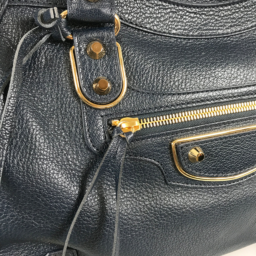 BALENCIAGA City Classic Metallic Edge 390154 Hand bag