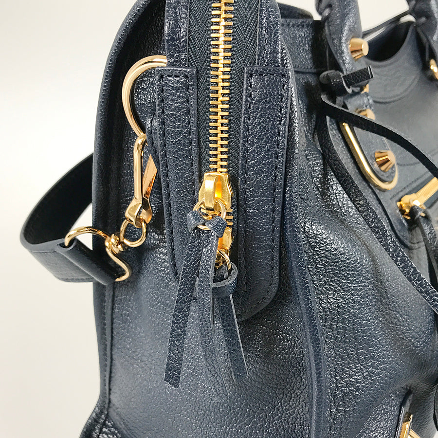 BALENCIAGA City Classic Metallic Edge 390154 Hand bag