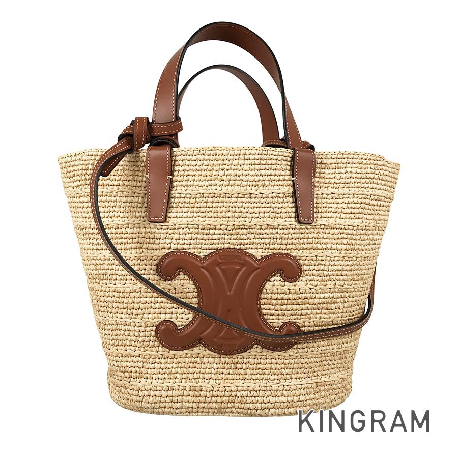 CELINE Triomphe Teen Supple Classic Panniers 115802FF7.04LU Tote bag