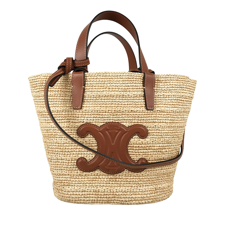 CELINE Triomphe Teen Supple Classic Panniers 115802FF7.04LU Tote bag
