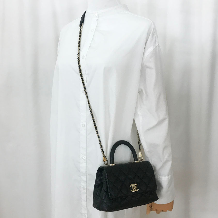 CHANEL Coco Handle XXS Hand bag