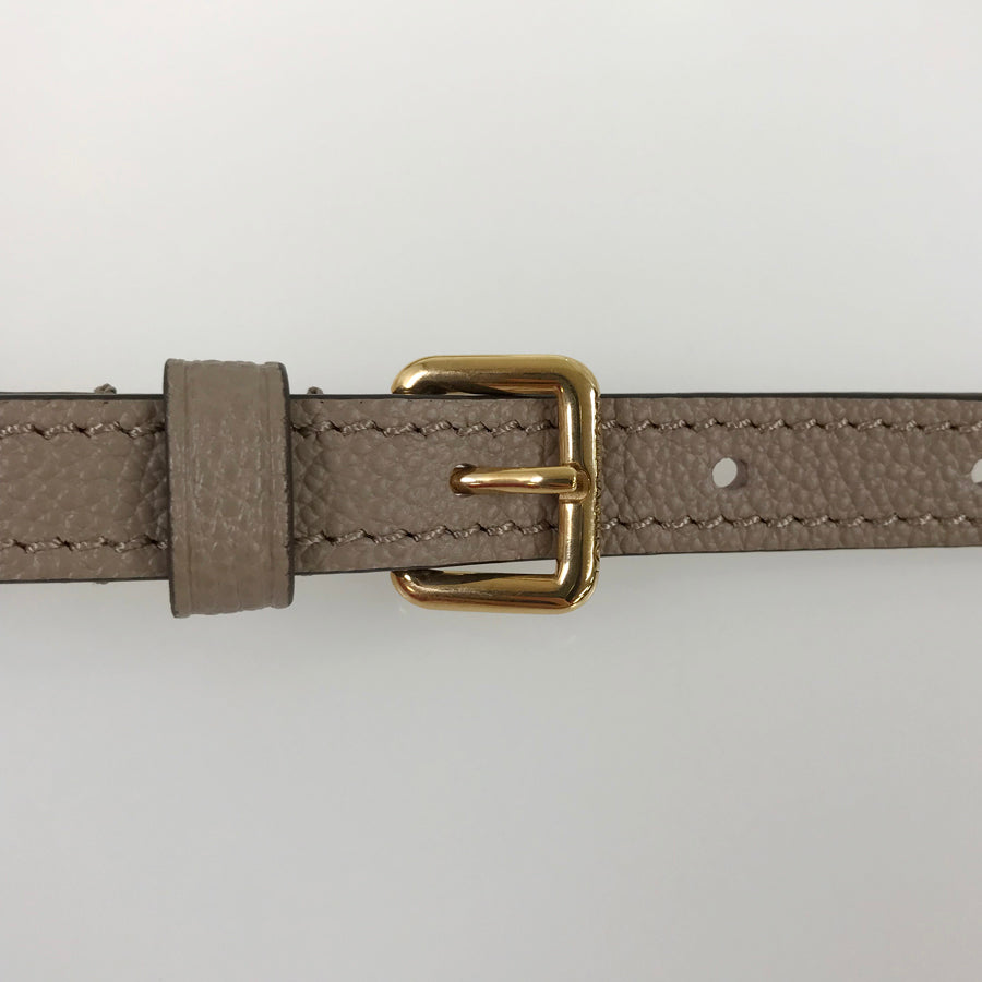 LOUIS VUITTON Monogram Empreinte Bicolor Bagatelle NM M46112 Shoulder bag