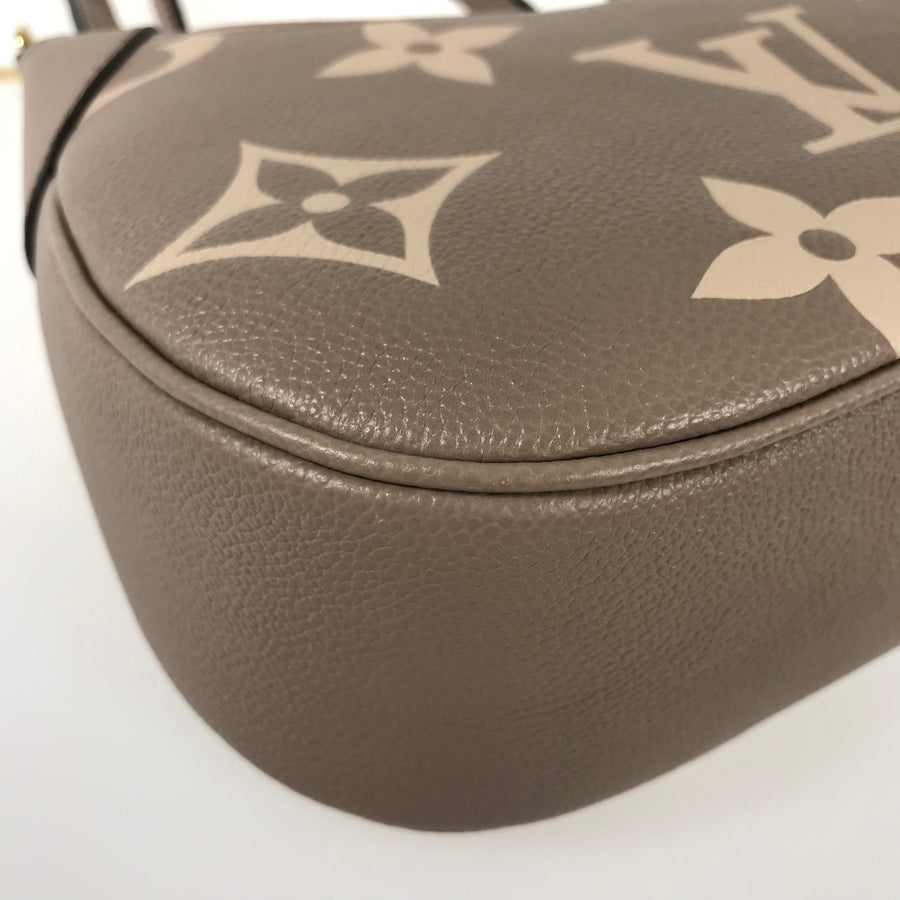 LOUIS VUITTON Monogram Empreinte Bicolor Bagatelle NM M46112 Shoulder bag