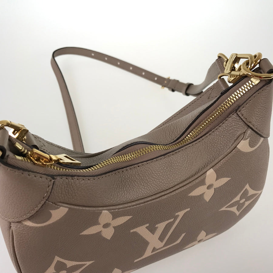 LOUIS VUITTON Monogram Empreinte Bicolor Bagatelle NM M46112 Shoulder bag