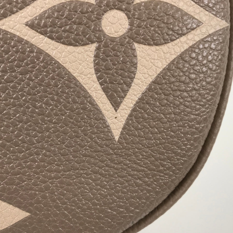 LOUIS VUITTON Monogram Empreinte Bicolor Bagatelle NM M46112 Shoulder bag