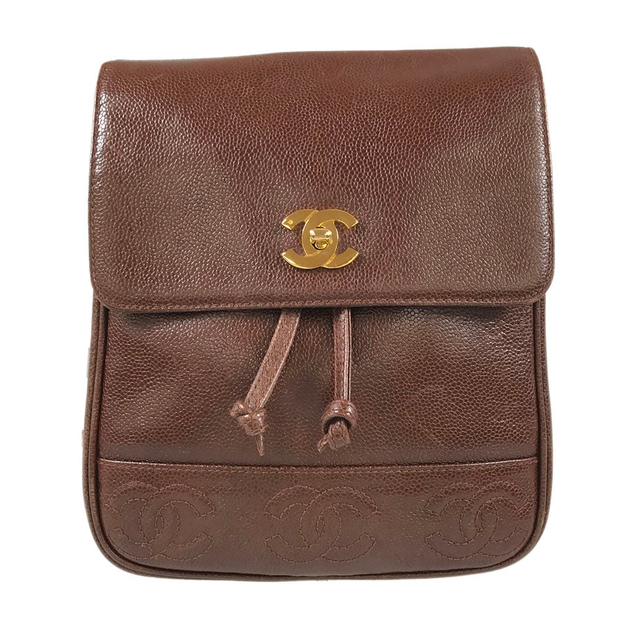 CHANEL Triple Coco Mark Backpack