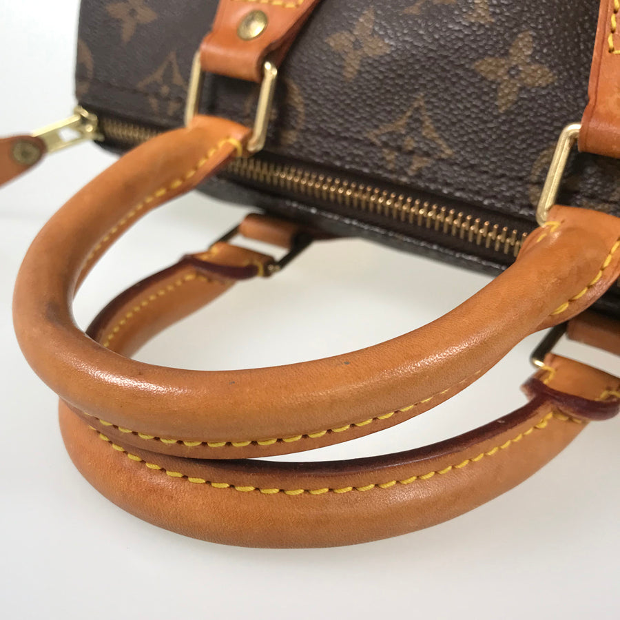 LOUIS VUITTON Monogram Speedy 25 M41528 Hand bag