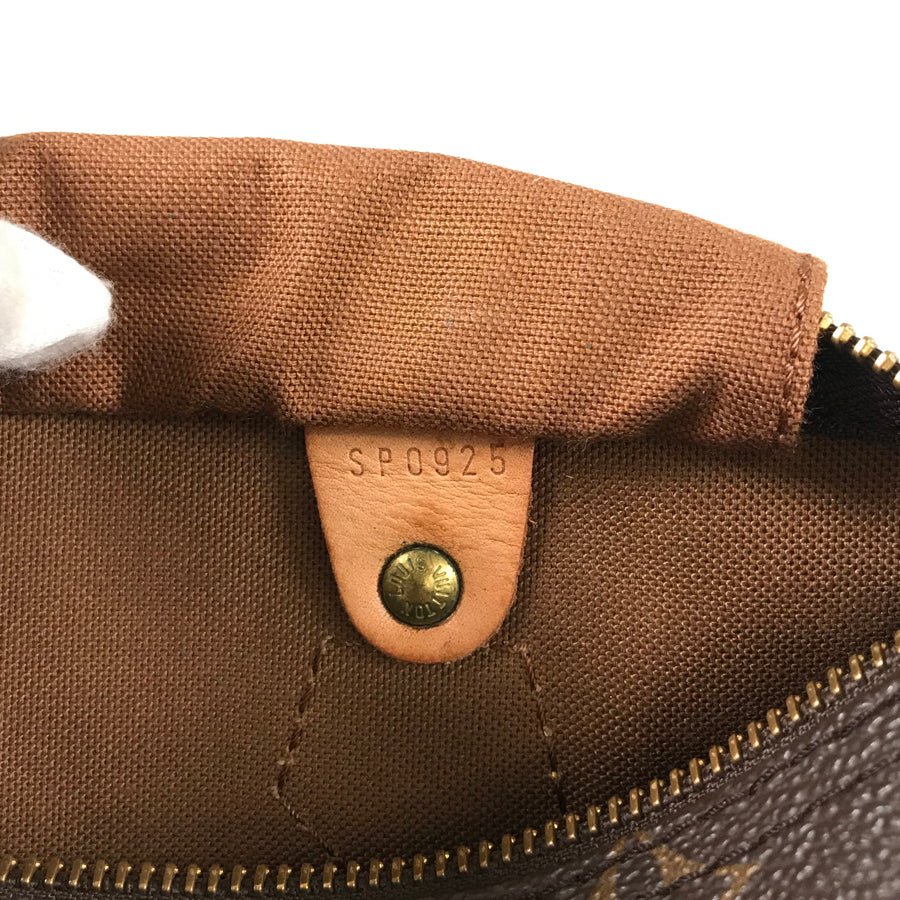 LOUIS VUITTON Monogram Speedy 25 M41528 Hand bag