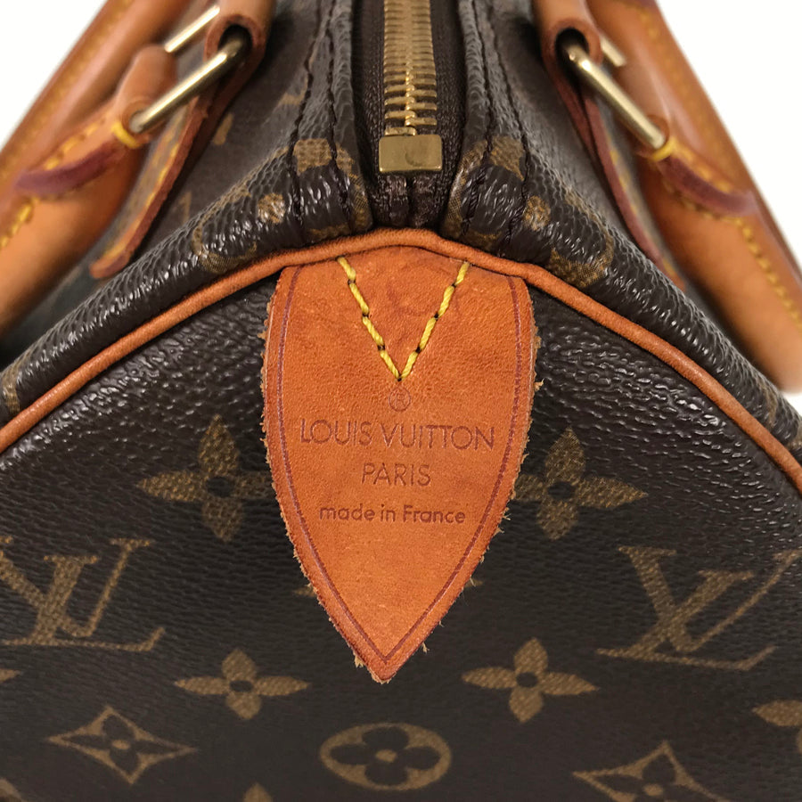 LOUIS VUITTON Monogram Speedy 25 M41528 Hand bag