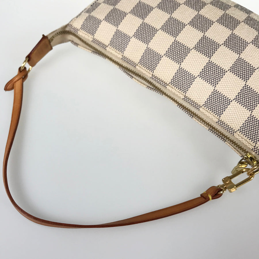 LOUIS VUITTON Damier Azur Pochette Accessoires N41207 Pouch