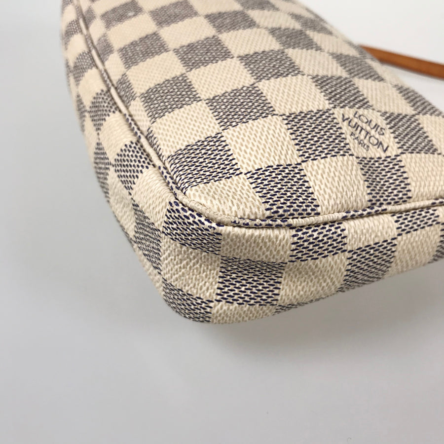 LOUIS VUITTON Damier Azur Pochette Accessoires N41207 Pouch