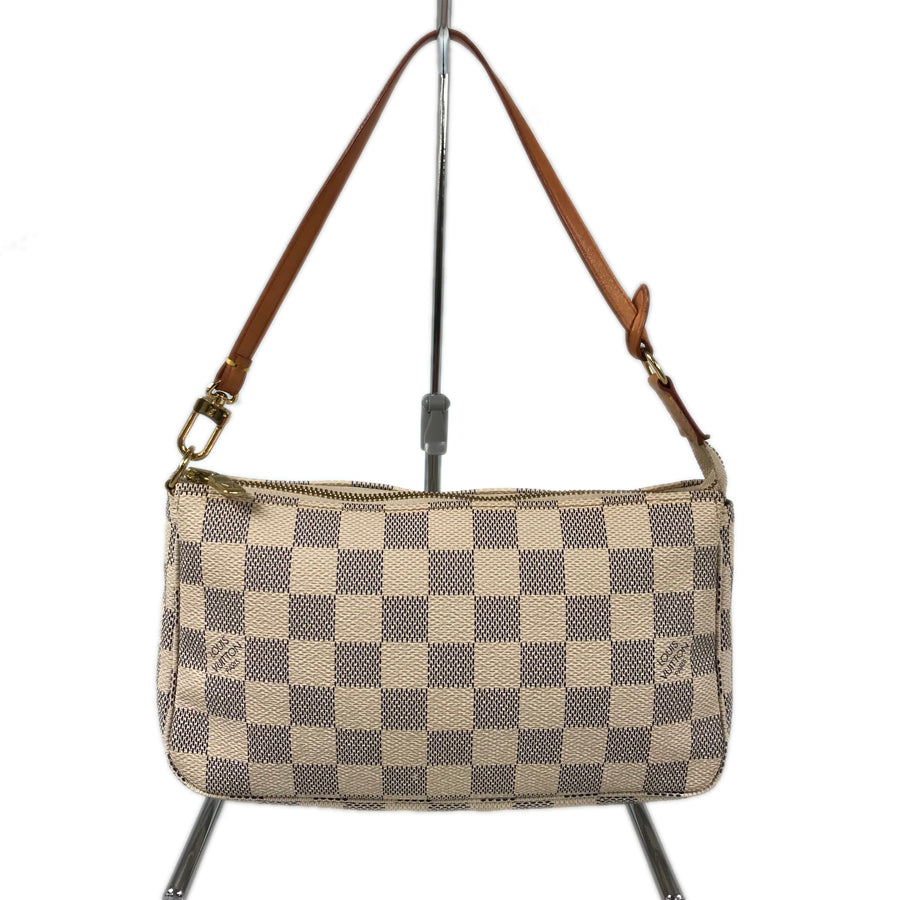 LOUIS VUITTON Damier Azur Pochette Accessoires N41207 Pouch