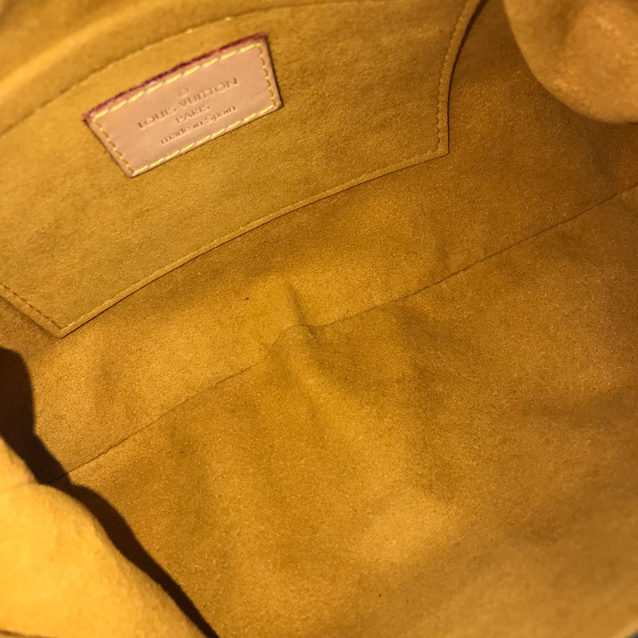 LOUIS VUITTON Monogram Denim Mini Pleaty M95050 Shoulder bag