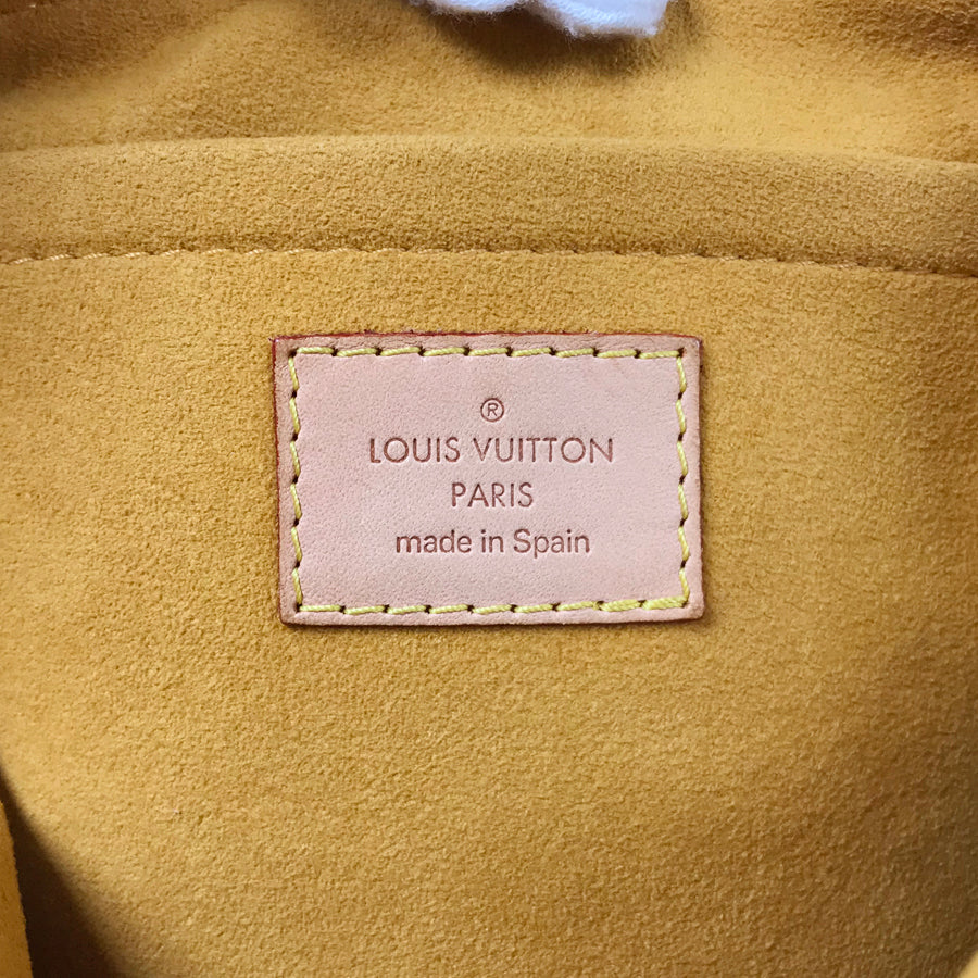 LOUIS VUITTON Monogram Denim Mini Pleaty M95050 Shoulder bag