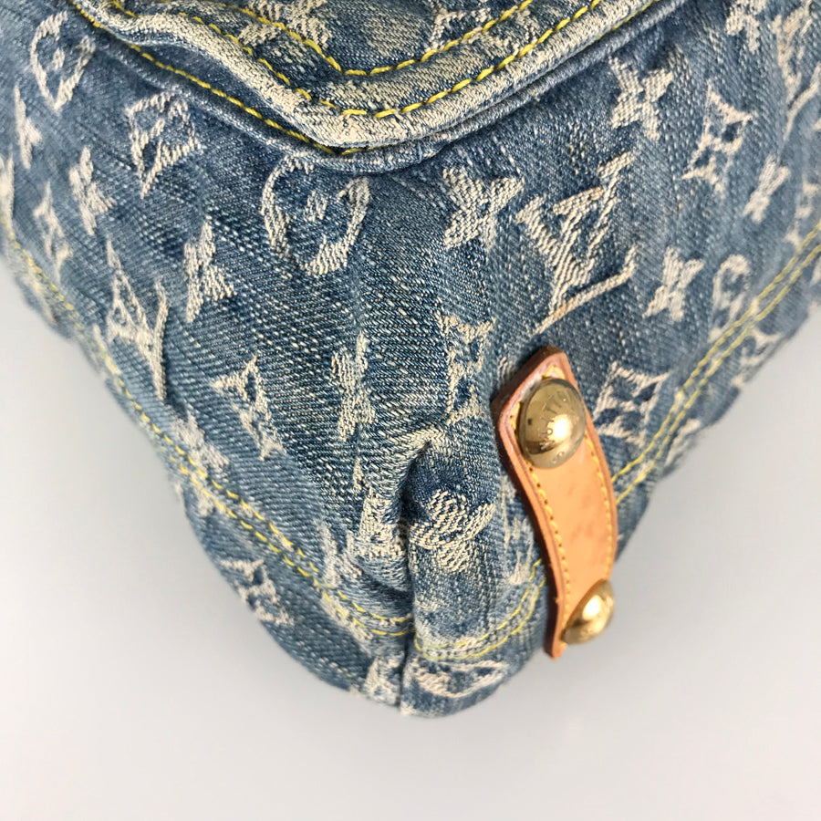 LOUIS VUITTON Monogram Denim Baggy GM M95048 Shoulder bag