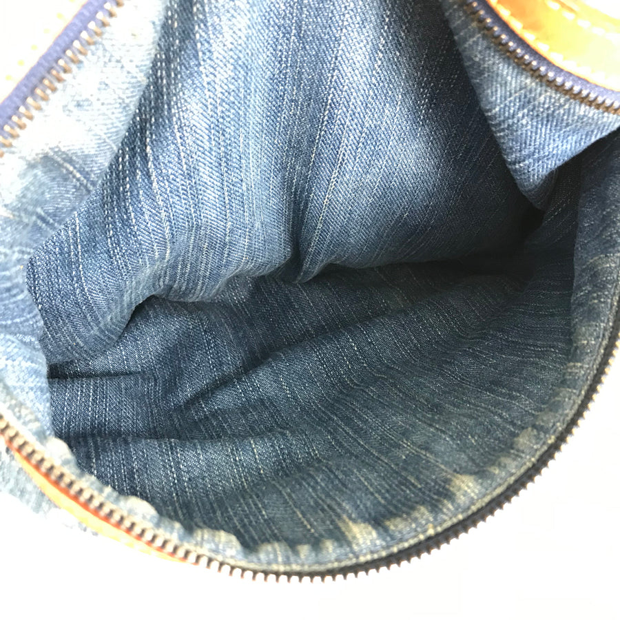 LOUIS VUITTON Monogram Denim Baggy GM M95048 Shoulder bag