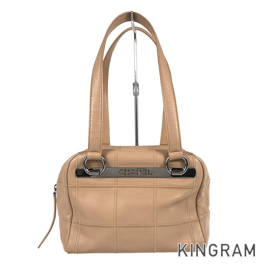 CHANEL Chocolate Bar Boston bag