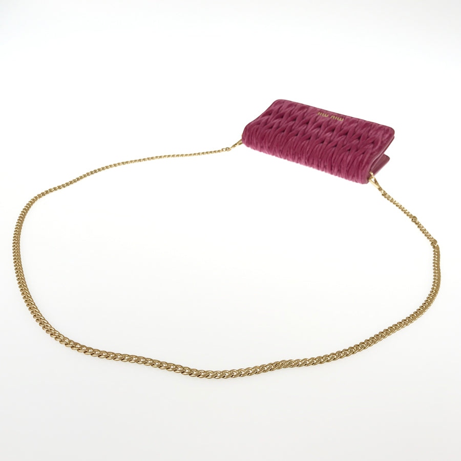 MIUMIU Matelasse 5DH044 Shoulder bag