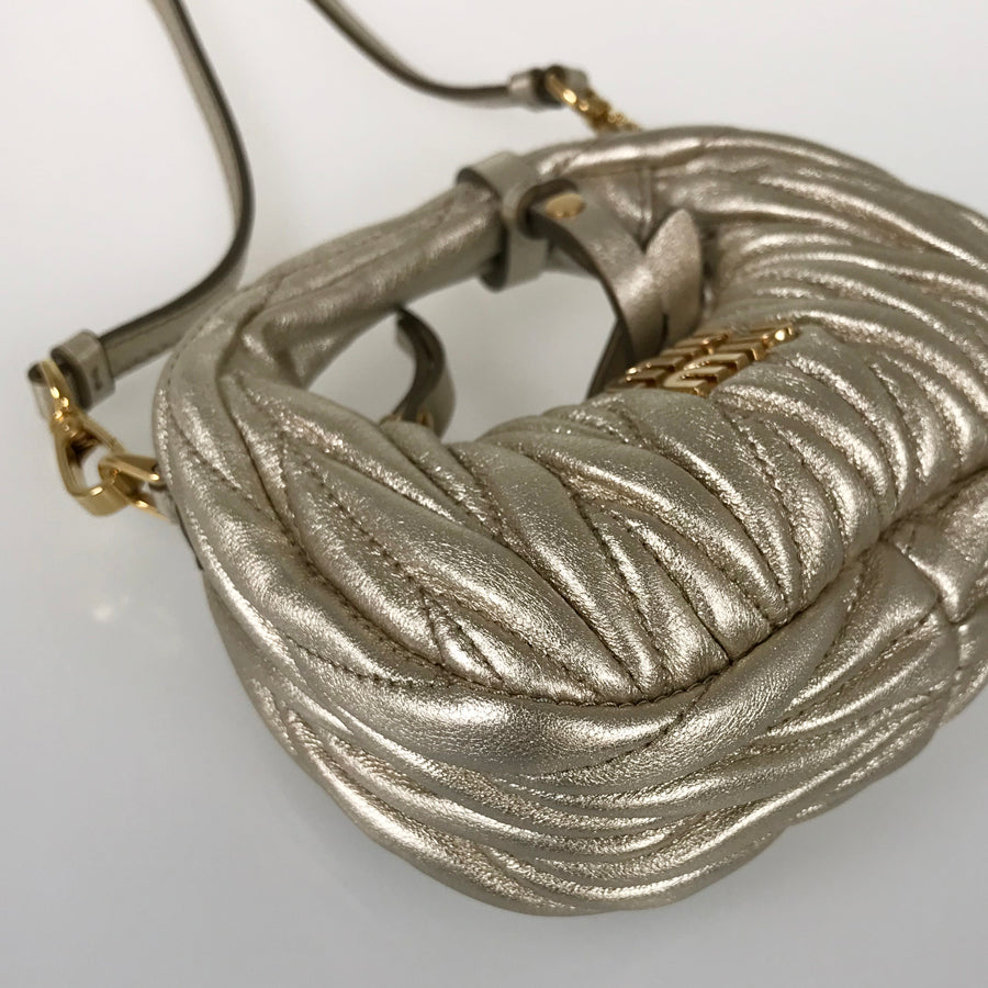 MIUMIU Wonder Matelasse Hobo 5NR019 Pouch