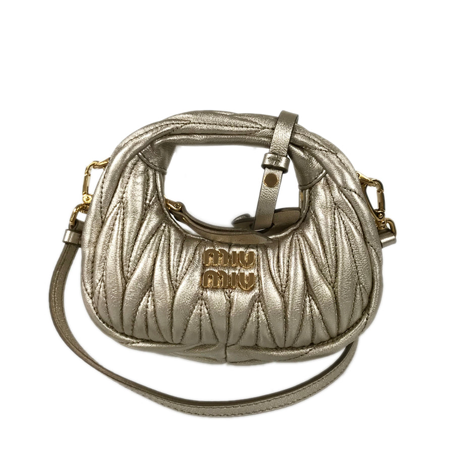 MIUMIU Wonder Matelasse Hobo 5NR019 Pouch