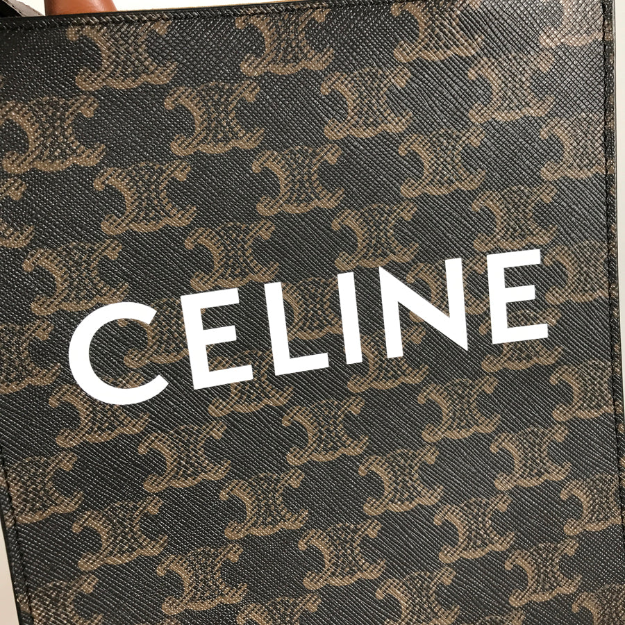 CELINE Triomphe Vertical hippo Hand bag