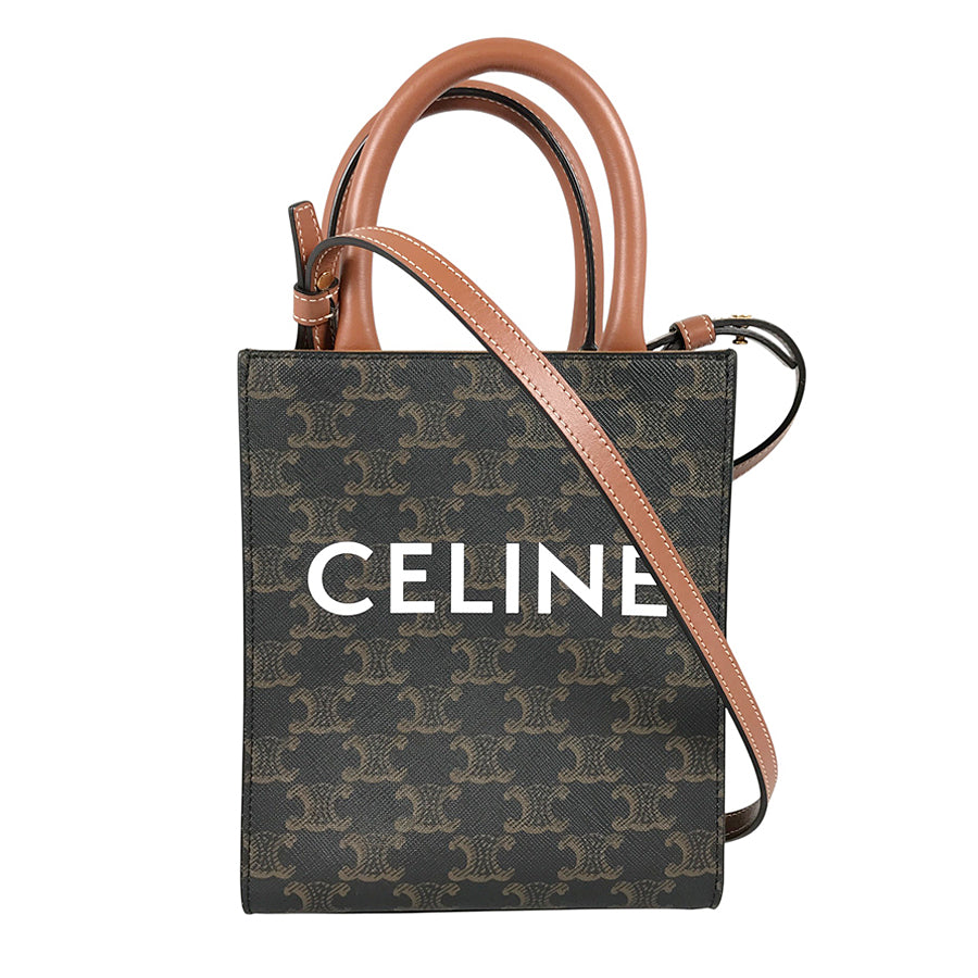 CELINE Triomphe Vertical hippo Hand bag