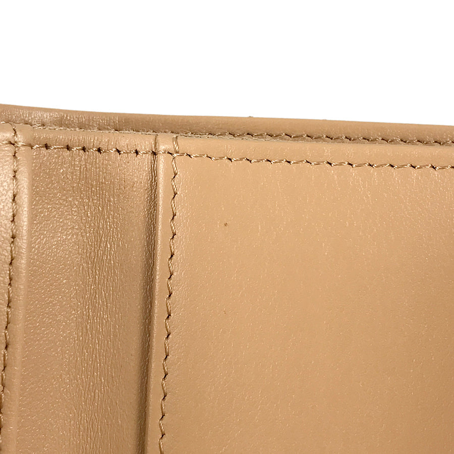 CHANEL Matelasse Trifold wallet