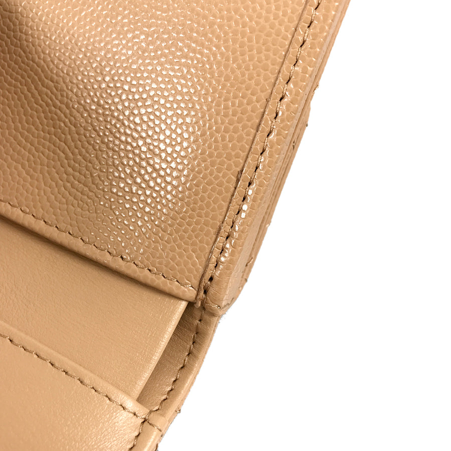 CHANEL Matelasse Trifold wallet