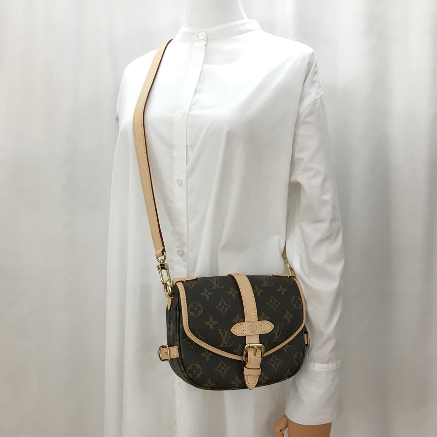 LOUIS VUITTON Monogram Saumur BB M46740 Shoulder bag