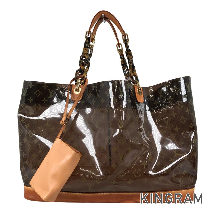LOUIS VUITTON Monogram Plastic Cabas Amber GM M92500 Tote bag