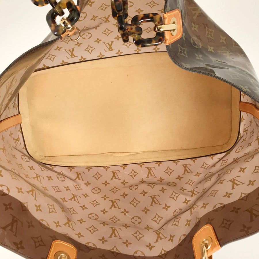 LOUIS VUITTON Monogram Plastic Cabas Amber GM M92500 Tote bag
