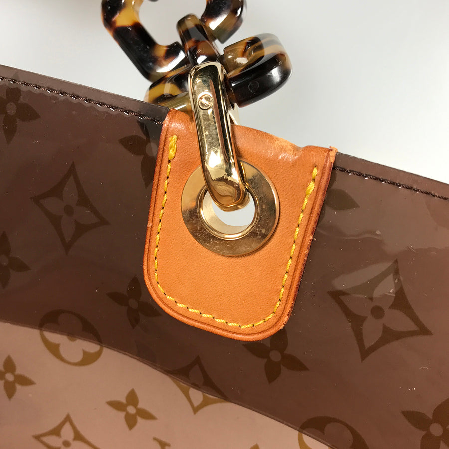 LOUIS VUITTON Monogram Plastic Cabas Amber GM M92500 Tote bag