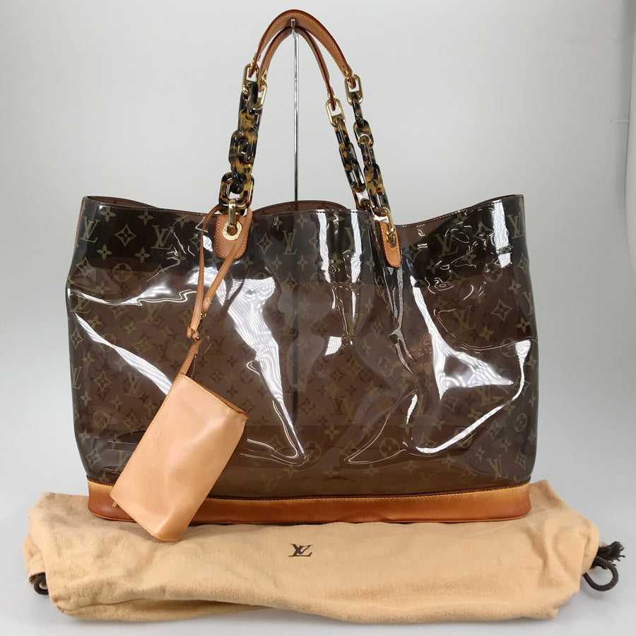 LOUIS VUITTON Monogram Plastic Cabas Amber GM M92500 Tote bag