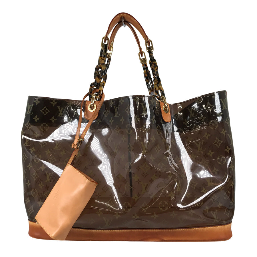 LOUIS VUITTON Monogram Plastic Cabas Amber GM M92500 Tote bag