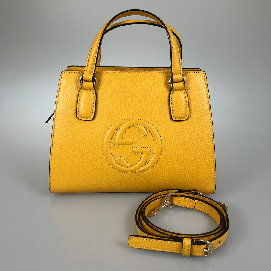 GUCCI Soho Interlocking G 607722 Hand bag