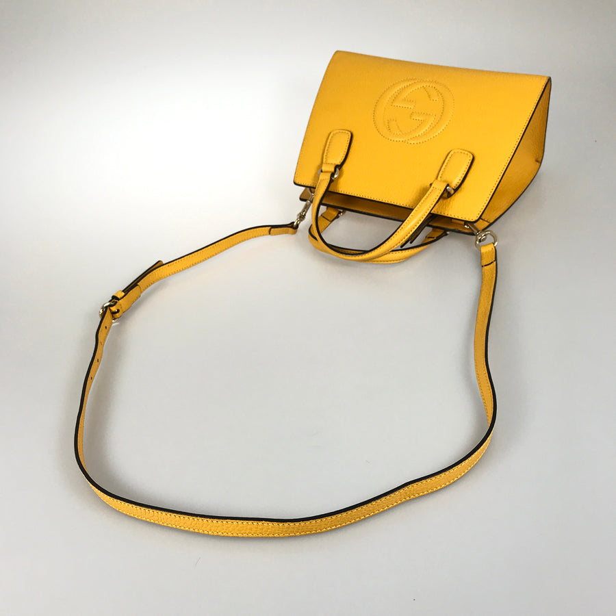 GUCCI Soho Interlocking G 607722 Hand bag