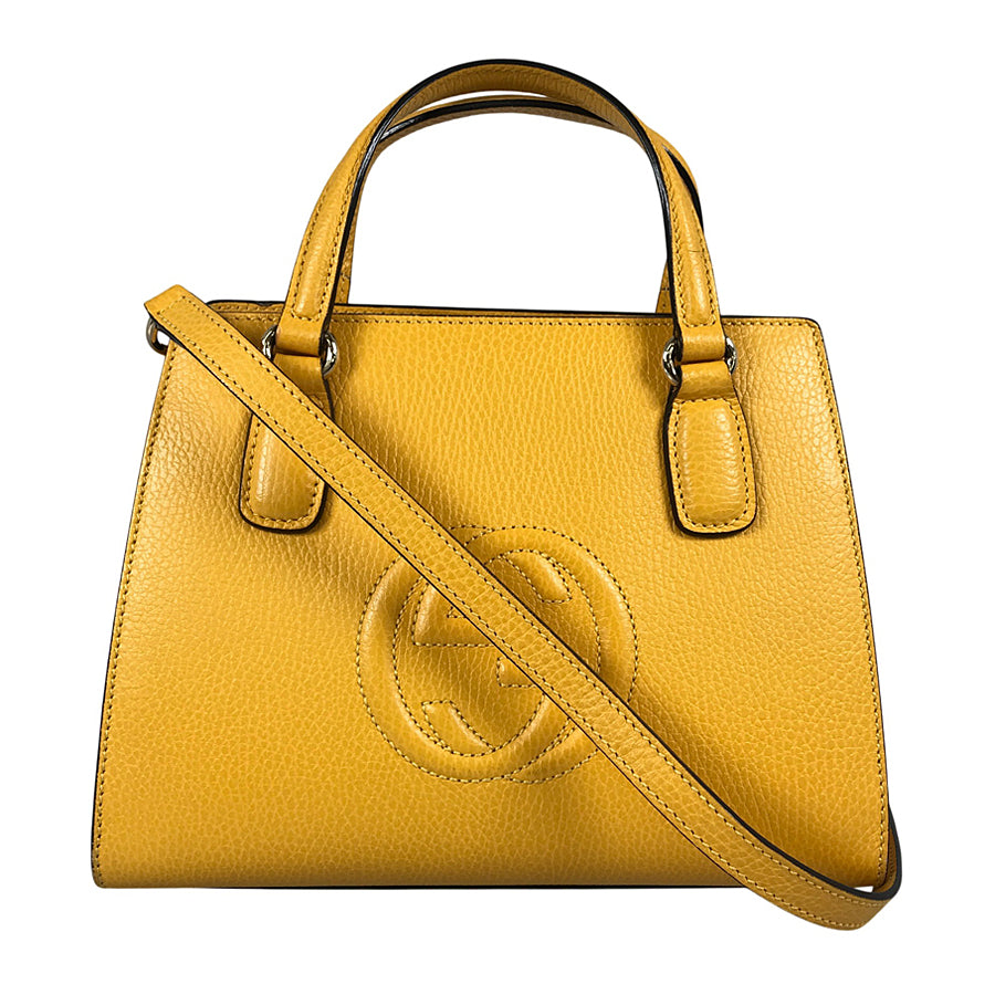 GUCCI Soho Interlocking G 607722 Hand bag