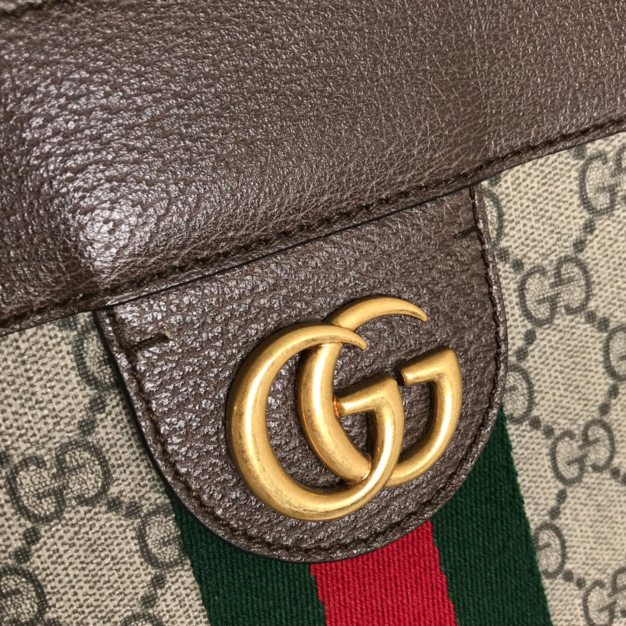 GUCCI GG Supreme Off deer 519335 Tote bag