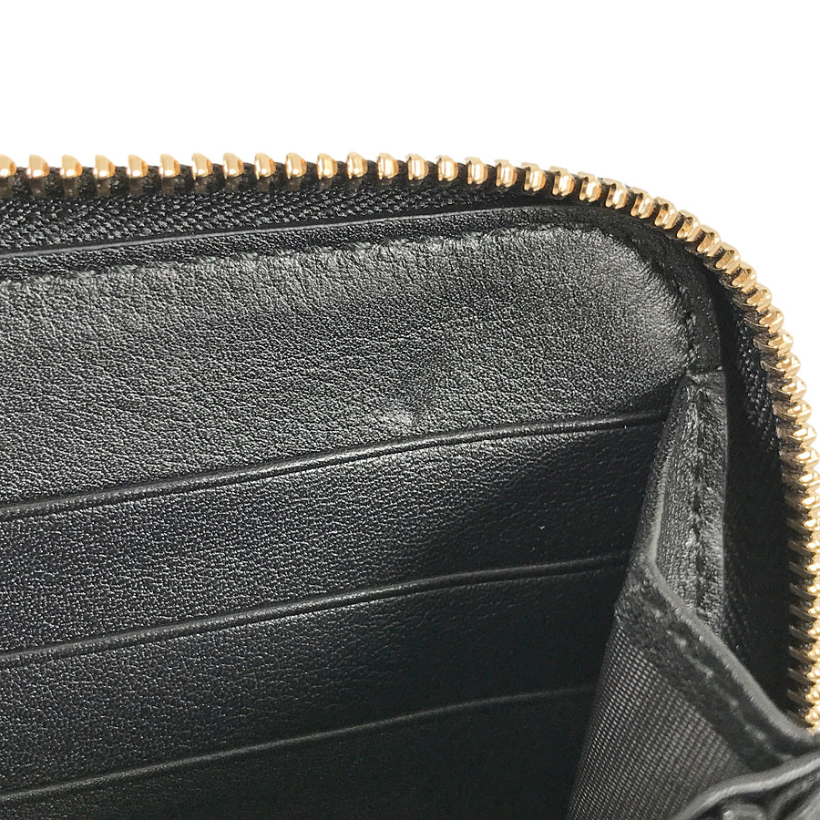 GUCCI Micro Gucci Sima 449391 Long wallet Round zipper