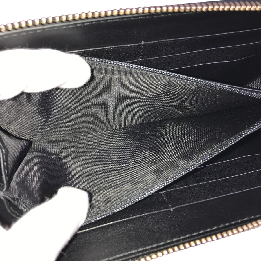 GUCCI Micro Gucci Sima 449391 Long wallet Round zipper