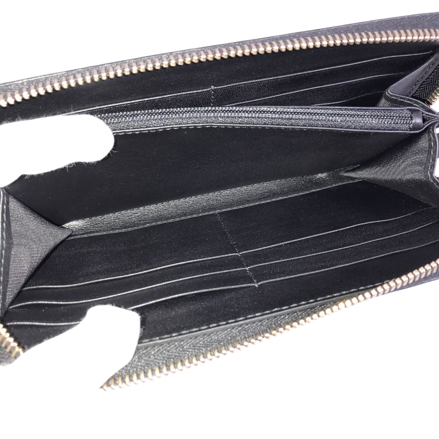 GUCCI Micro Gucci Sima 449391 Long wallet Round zipper