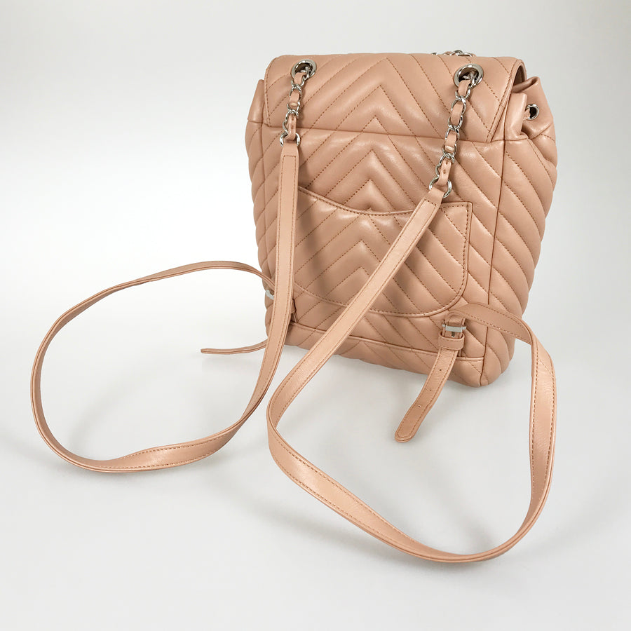 CHANEL Chevron Backpack
